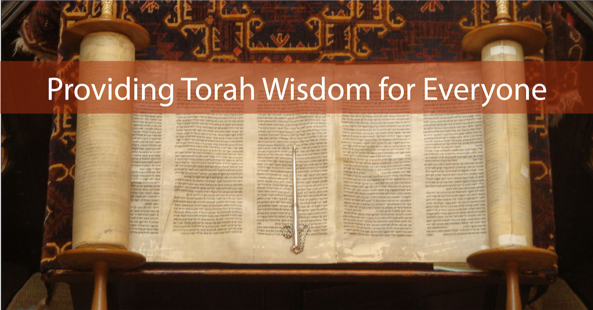 Help Build a Stronger Connection to Torah – Jewcer